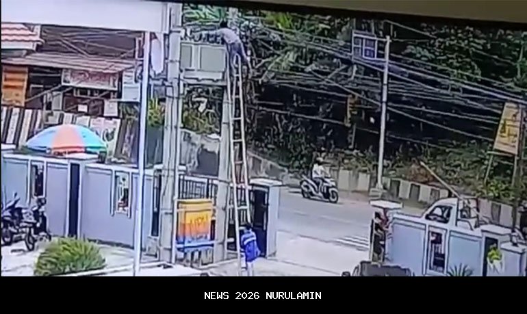 Warga Bantul Tewas Tersengat Listrik Saat Pasang Kabel Wifi