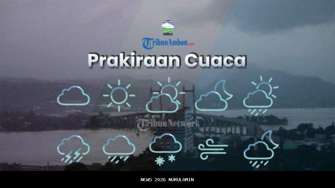 Prakiraan Cuaca Bekasi Jumat 24 Oktober 2025: Hujan Gerimis Mengguyur Seluruh Kecamatan