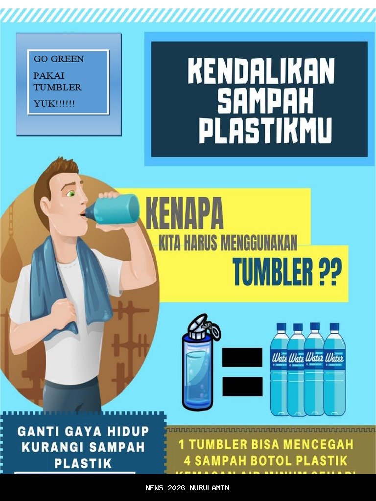 Rico Waras ajak warga kurangi plastik