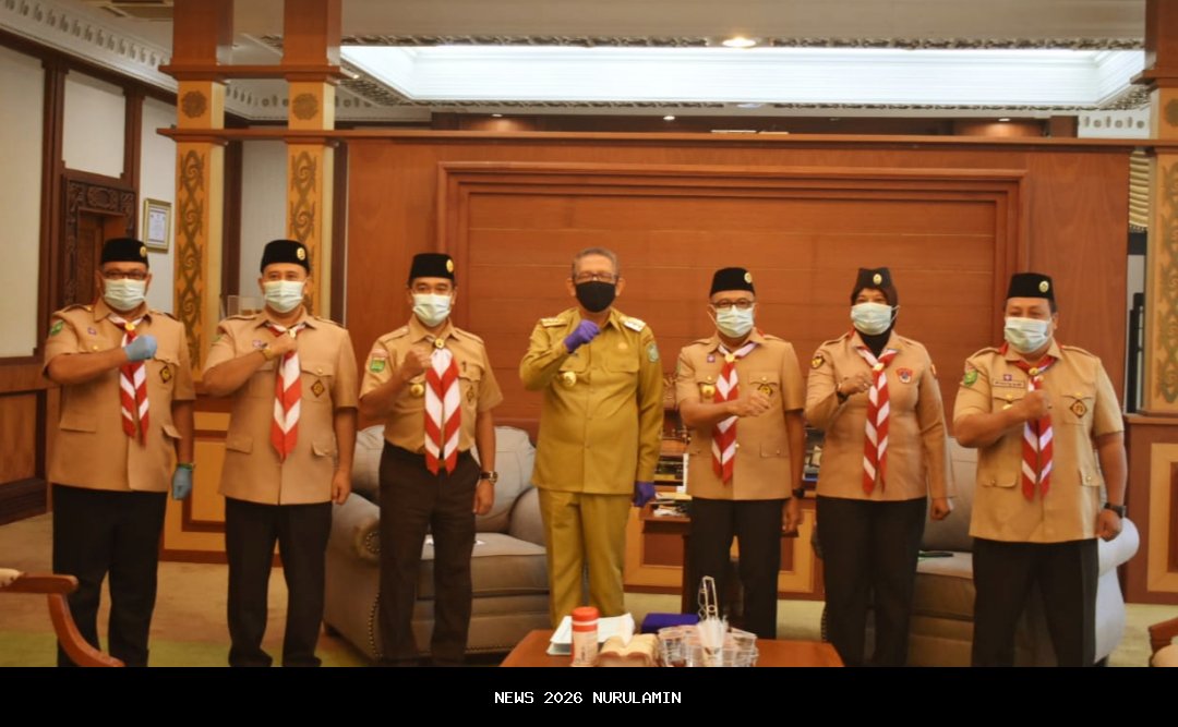 Pelantikan Pengurus Kwarda Papua Barat Daya, Gubernur: Pramuka Investasi Masa Depan Papua