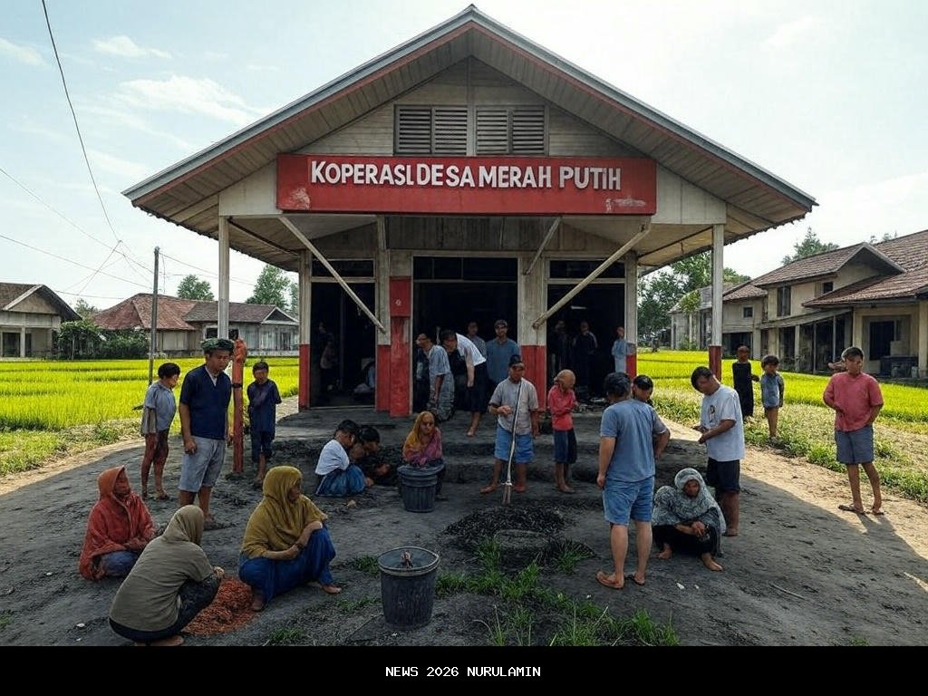 Lampung Tengah Akan Bangun 311 Koperasi Merah Putih