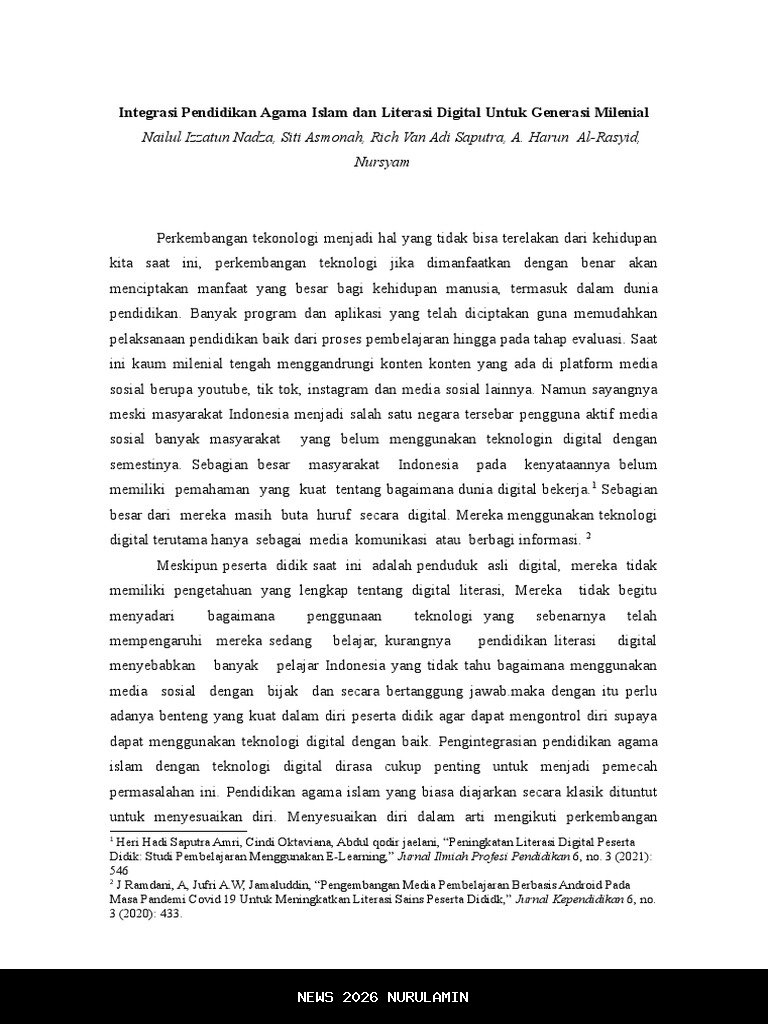 Menteri Pendidikan Tegaskan Pentingnya Literasi Keagamaan untuk Cegah Intoleransi di Sekolah