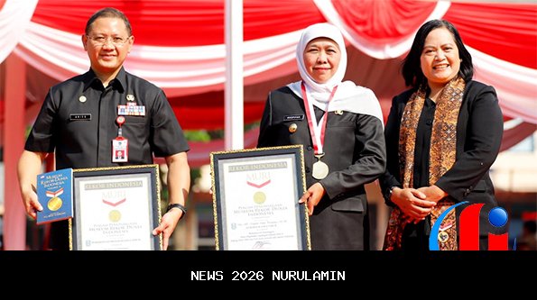 SMA Award Jatim Pecahkan Dua Rekor MURI dengan 174.858 Peserta