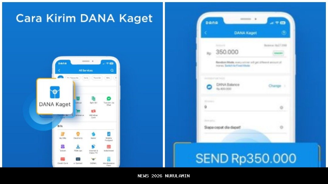 Cara Mudah Klaim DANA Kaget: Dapat Rp355 Ribu Tanpa Repot