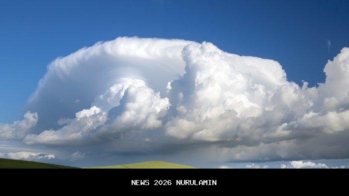 Prakiraan Cuaca Sumatera Barat 9 November 2025: Hujan Ringan Mengguyur Wilayah