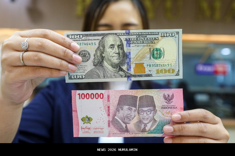Rupiah ditutup melemah ke Rp16.819 per dolar AS