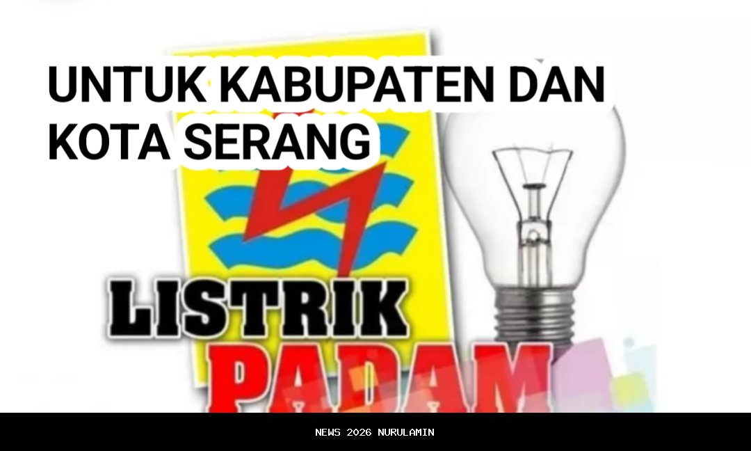 Jadwal Pemadaman Listrik Serang-Banten Hari Ini, 21 Oktober 2025: Lokasi Terbaru