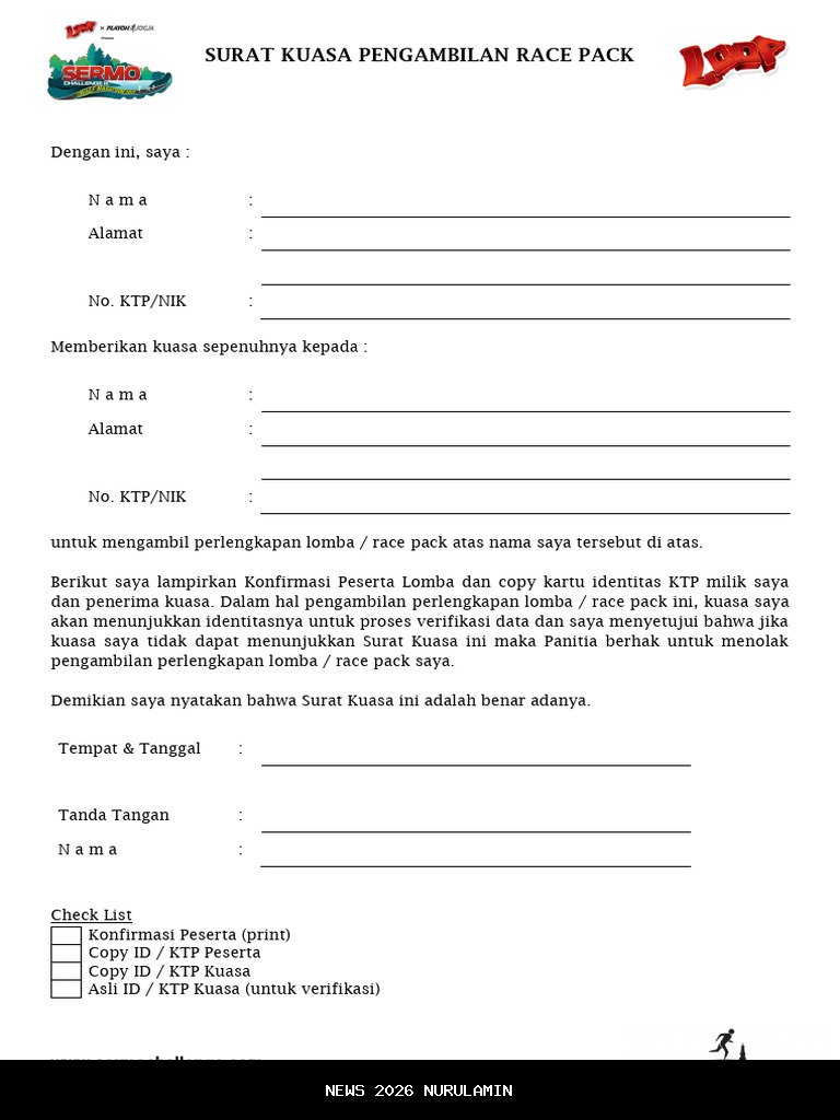 Hari Terakhir Pengambilan Race Pack Honda Trio Run 2025 di Galaxy Banjarmasin, Panitia Beri Peringatan Ini