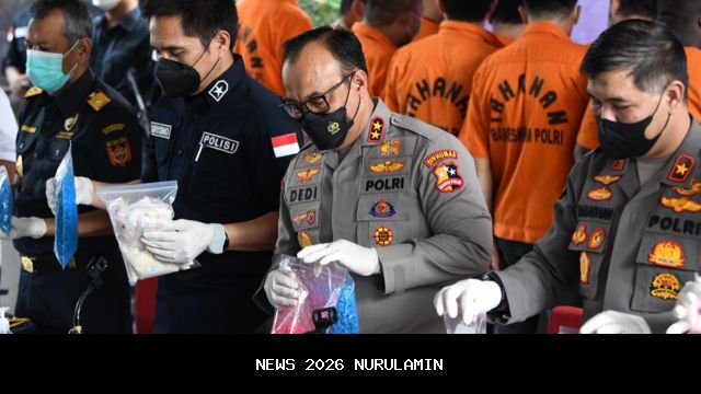 Bareskrim Polri Ungkap 197 Ton Narkoba dari 38 Ribu Kasus Tahun 2025