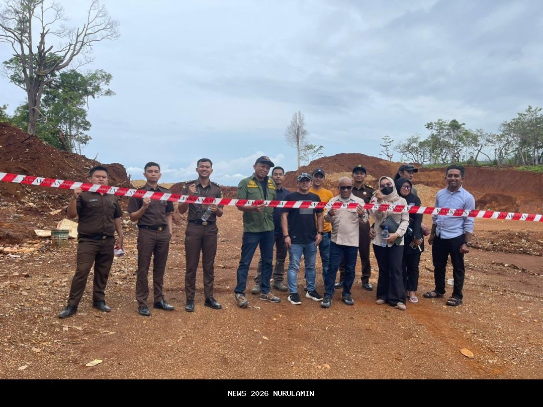 Endang Juta, Bos Tambang Pasir di Galunggung Ditangkap dan Diserahkan ke Kejaksaan