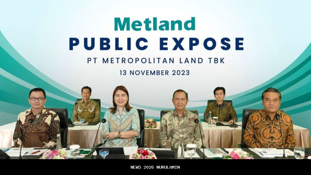 Saham MTLA Stagnan di Rp535, Investor Pantau Arah Sektor Properti