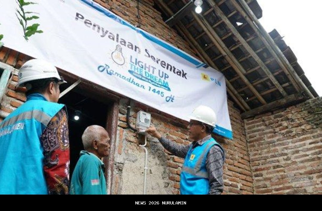 946 Keluarga Prasejahtera di Kaltara Dapat Listrik Gratis Sepanjang 2025