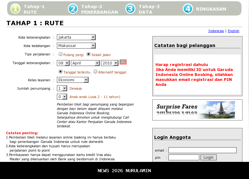 Tiket Kereta Api Nataru 2025 Sudah Bisa Dipesan, Ini Cara Cek Jadwal KA