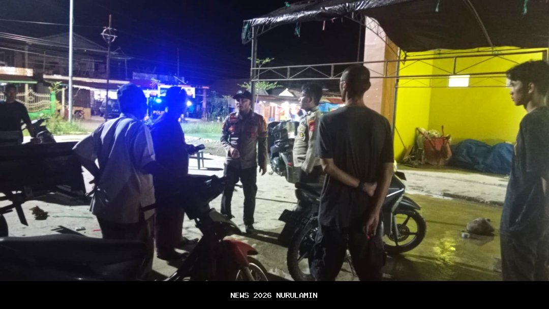 Poskamling Bangkit Kembali di Pamekasan, Cegah Gangguan Kamtibmas Malam Hari