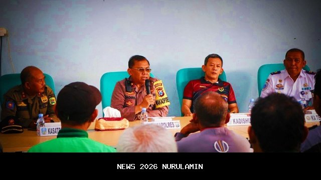 Kapolres Trenggalek Kolaborasi dengan Ojol Jaga Keamanan Lewat Ngopi Bareng