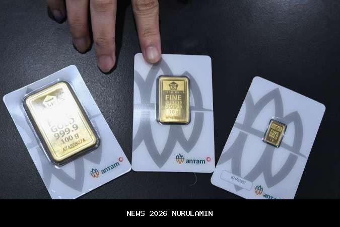 Harga Emas Antam 27 Oktober 2025 Diprediksi Turun, Tembus Harga Ini
