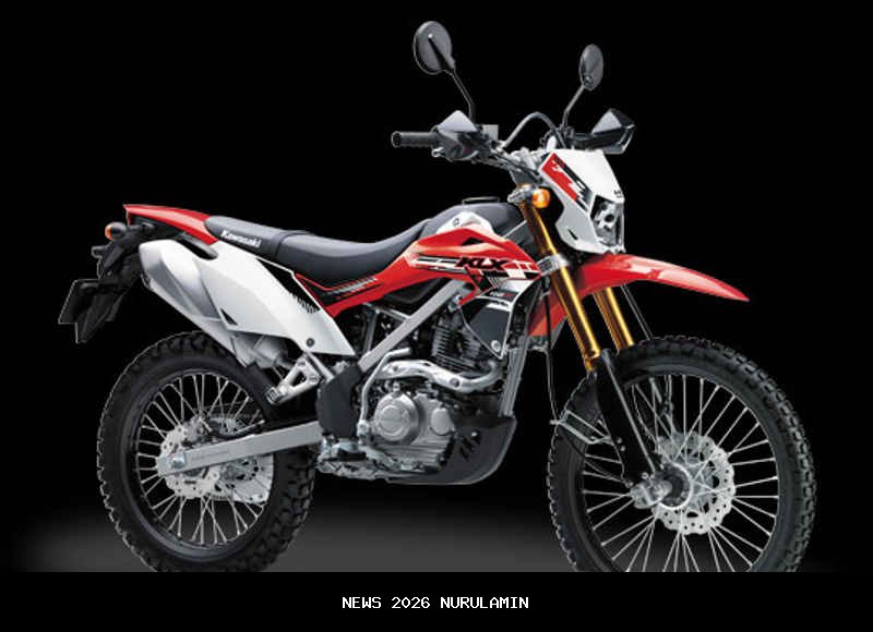 Tiga Motor Trail Kawasaki KLX 2025: Harga, Spesifikasi, dan Fitur Terbaru!