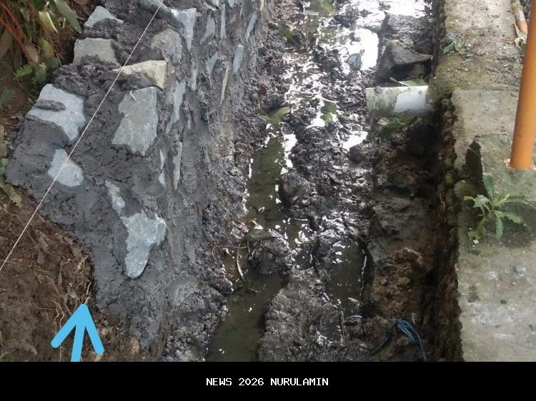Pengerjaan Drainase di Sukamulya Bungursari Dipercepat, Warga Lokal Terlibat