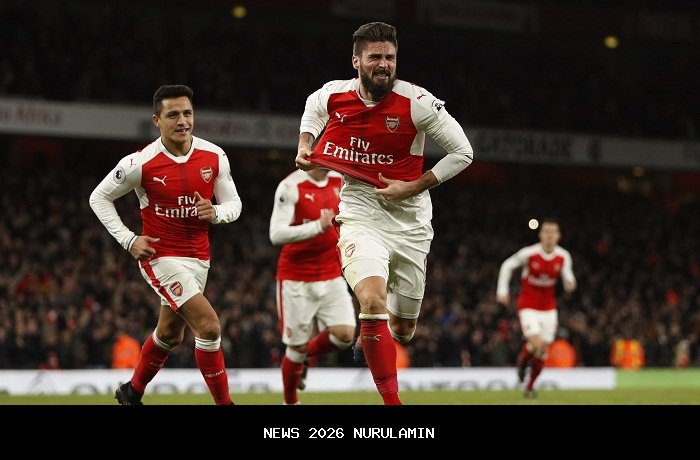 Klik di Sini! Live Streaming Arsenal vs Crystal Palace Pekan ke-9 Liga Inggris 2025/2026