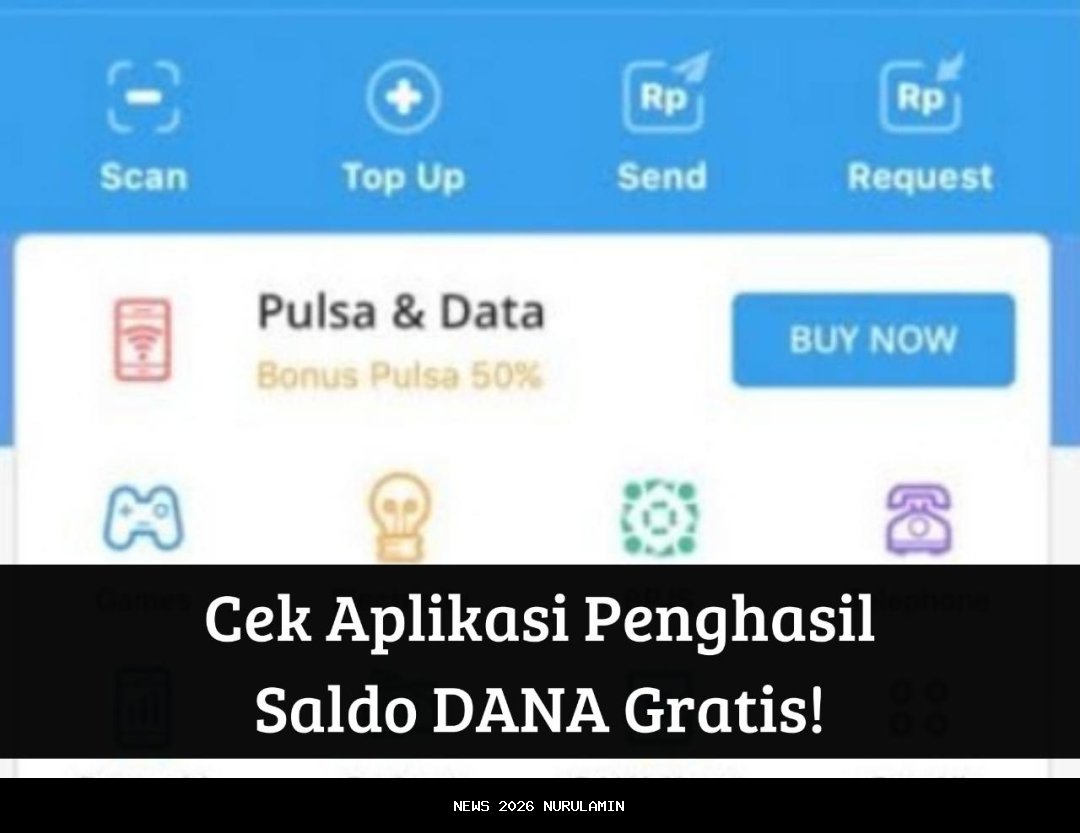 APLIKASI PENGHASIL UANG, Klaim Cuan Nonton Iklan, Saldo DANA Langsung Cair