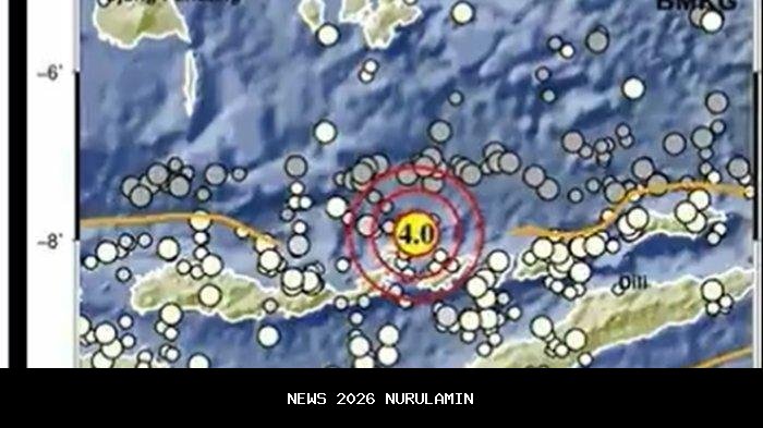 Gempa Guncang NTT, Baru Terjadi Pagi Ini