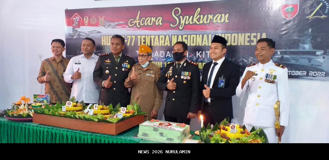 Rayakan HUT TNI ke-80, Kodim 0709 Kebumen Gelar Senam dan Fun Bike
