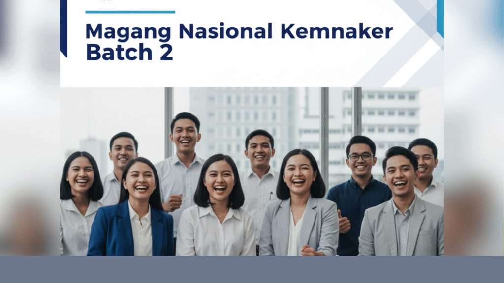 Cara Daftar Program Magang Nasional Batch 2 Lengkap dengan Jadwal Pembukaan