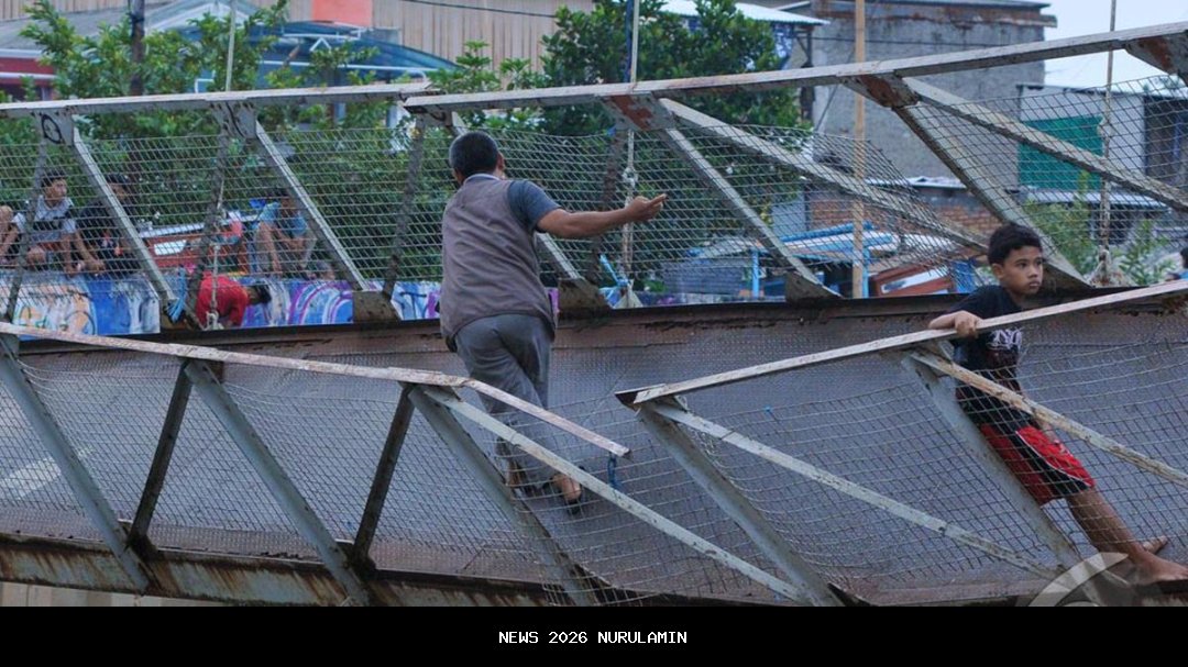 Demi Sound Horeg, Warga Nekat Rusak Pembatas Jembatan, Videonya Viral