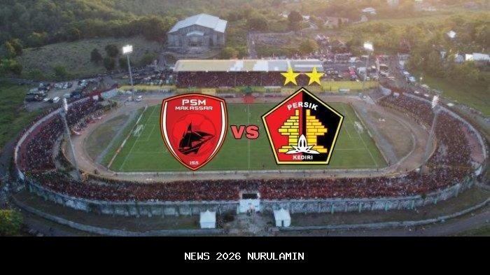 Prediksi Susunan Pemain PSM vs Persik Kediri, Alex Tanque Jadi Starter