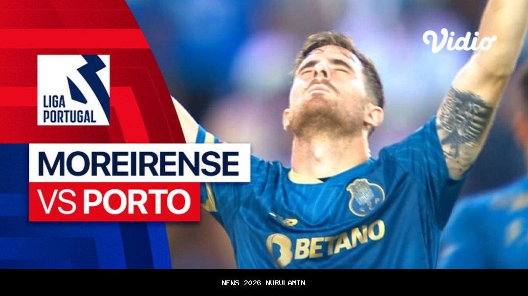 Prediksi Pertandingan Moreirense vs Porto di Liga Portugal 28 Oktober 2025 Pukul 03.15 WIB