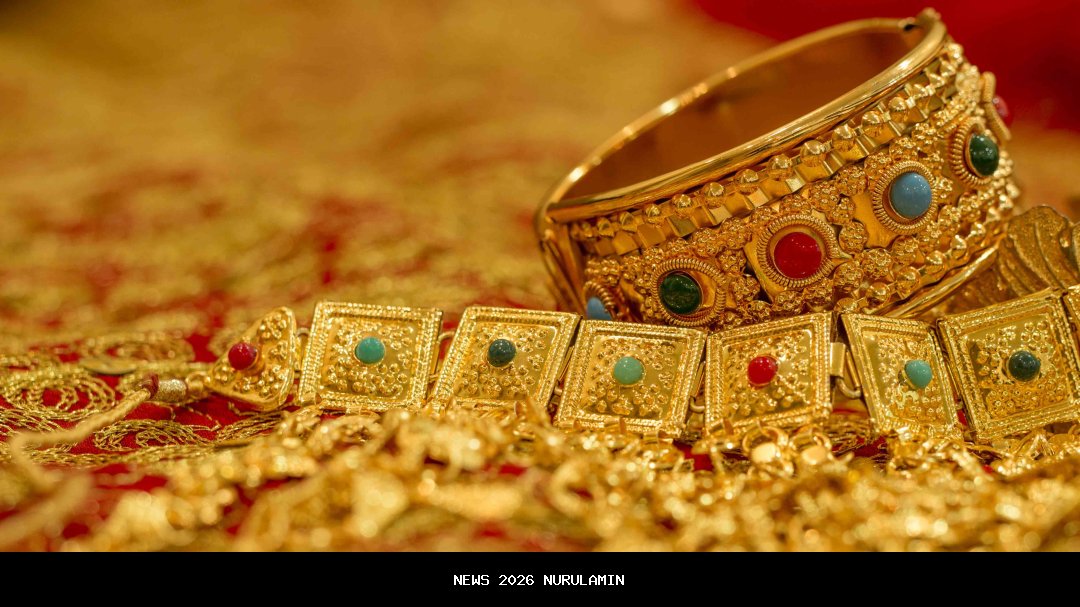 Emas Perhiasan: Daftar Harga Dua Merek Besar Jelang Akhir Tahun
