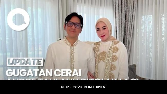 Andre Taulany Ajukan Gugatan Cerai Kedua Kalinya