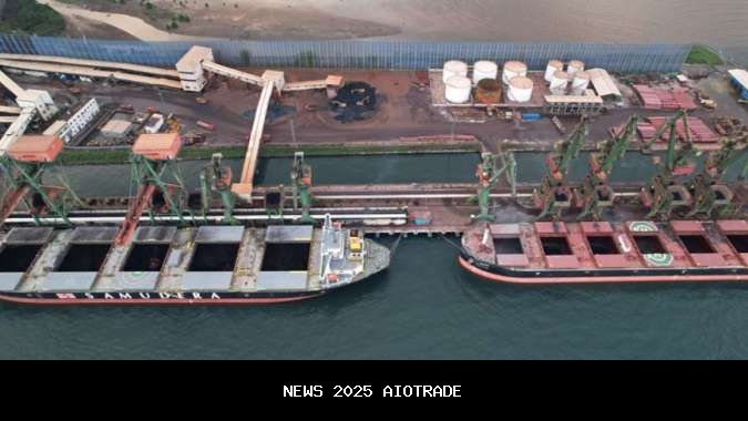 Harga batubara turun di bawah US$ 110 per ton akibat permintaan China yang menurun