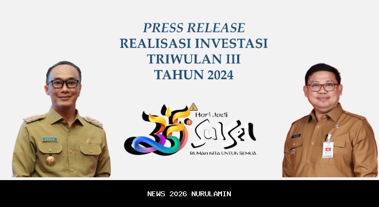 Triwulan III 2025, Investasi Sumut Tembus Rp42,378 Triliun