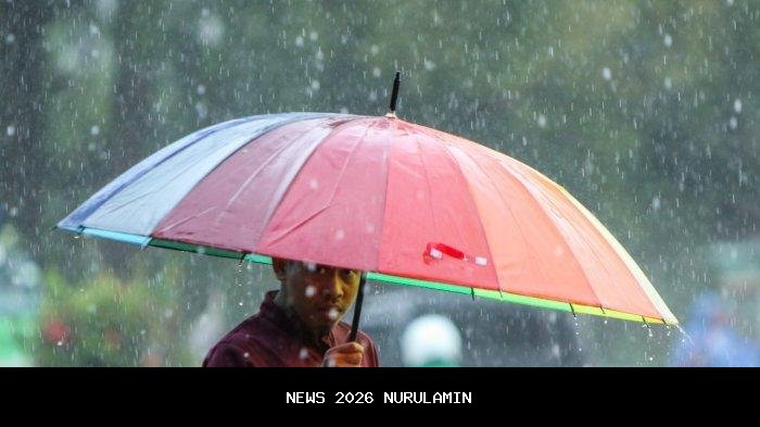 Prakiraan Cuaca Malang-Kota Batu Hari Ini: Hujan Ringan hingga Sedang, Suhu 17°C