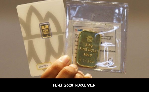 Harga Emas Antam Melonjak, Pecahkan Rekor 17 Oktober 2025