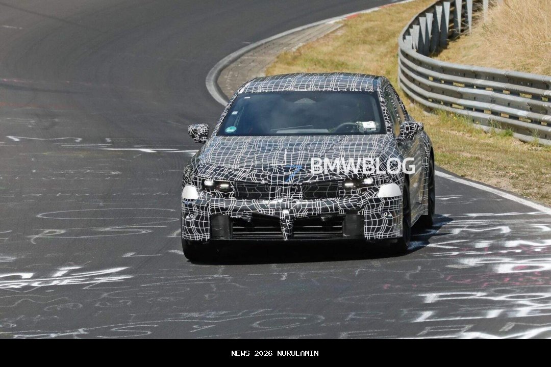 M3 Listrik Tersembunyi di Nürburgring! BMW Siapkan Sedan "ZA0" dengan Baterai Gen6