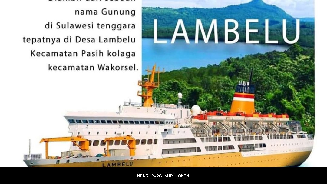 Jadwal Kapal PELNI KM Lambelu November 2025: Rute dan Harga Terbaru