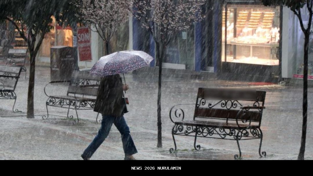 Prakiraan Cuaca BMKG Purbalingga, 10 November 2025: Wilayah Hujan Ringan