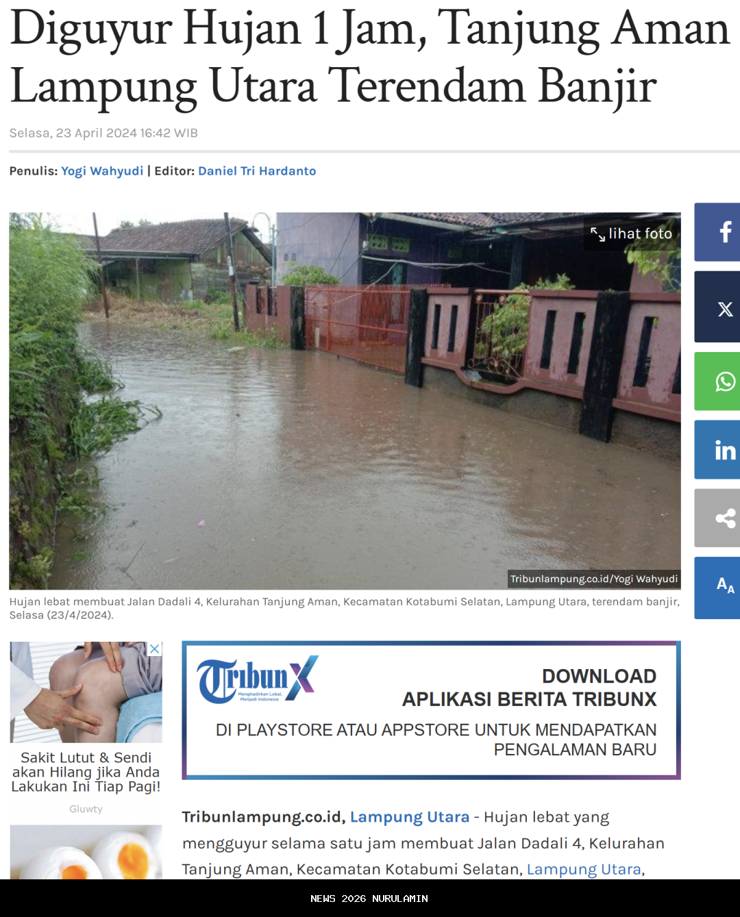 Waspadai Cuaca Ekstrem! BMKG Peringatkan Hujan Lebat Akhir Pekan Ini