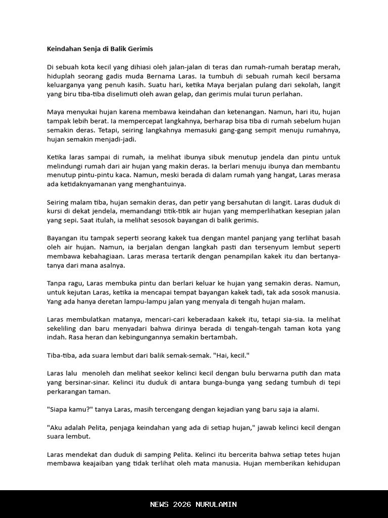 Kesetiaan di Balik Senja - Cerita Pendek Kevin Kurniawan - Semarang