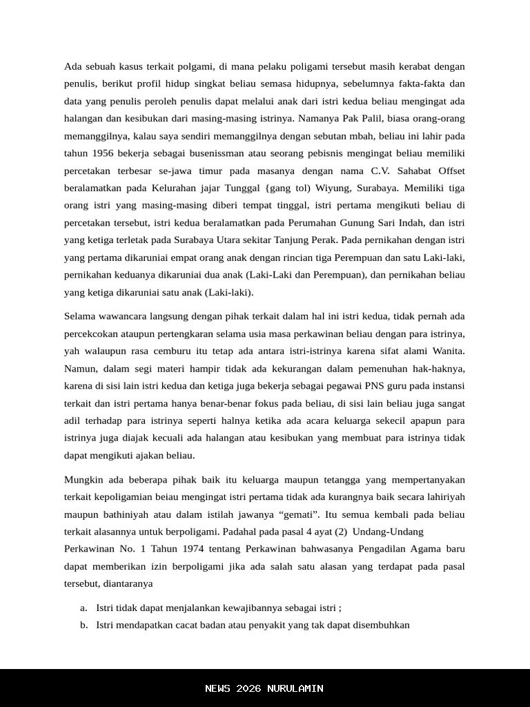 Perceraian Kediri 2025 Capai 3.535 Kasus, Ekonomi dan Perselingkuhan Jadi Penyebab Utama