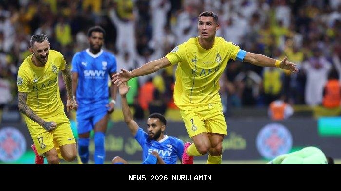 Klasemen Top Skor Liga Arab Saudi Terbaru: Gol Ronaldo dan Felix di Pertandingan Al Hazem vs Al Nassr