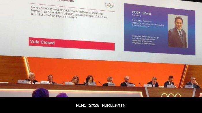 Erick Thohir Prioritaskan Musyawarah dengan IOC Mengenai Larangan Gelaran Olahraga di Indonesia