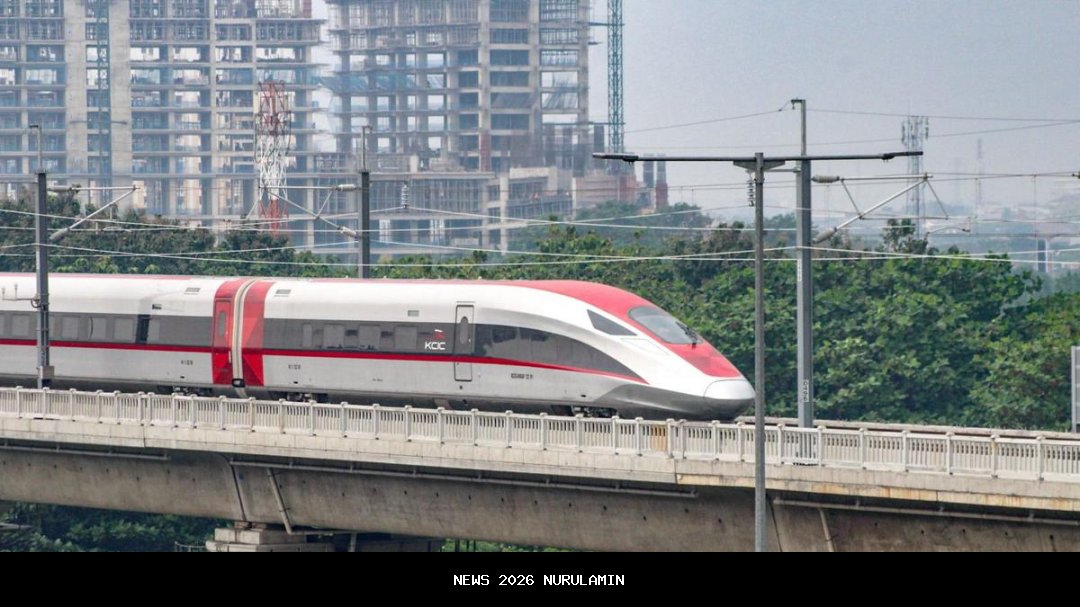 Perbandingan Kereta Cepat Whoosh Indonesia dan Land Bridge Arab Saudi, yang Lebih Boros?
