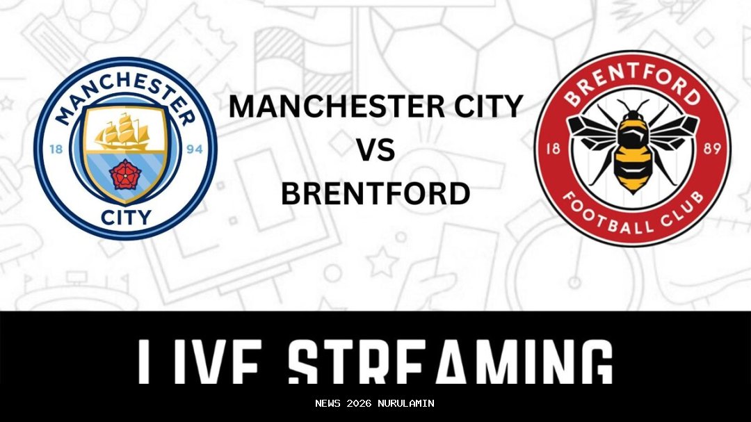 Pertandingan Sengit: Manchester City vs Brentford Pada Kamis, 18 Desember Pukul 02.30 WIB