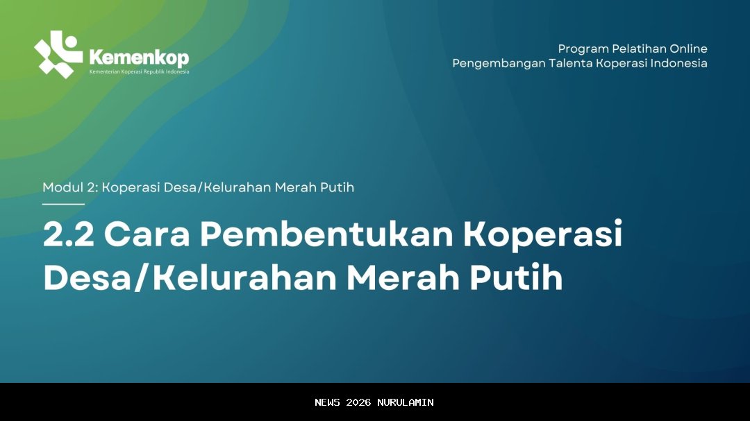 Koperasi Kelurahan Merah Putih Luncurkan Era Baru Perekonomian Rakyat