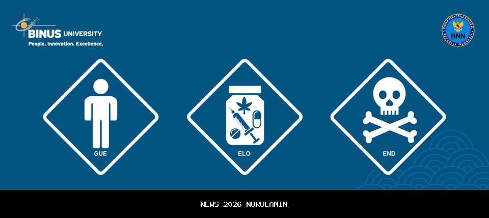 Tema Community 25 Lions Club memimpin kampanye Bulan Pemuda melawan penyalahgunaan narkoba