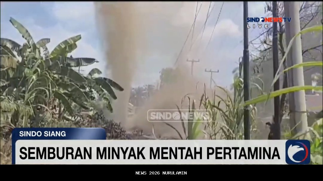 Pemkab Diminta Tangani Geger Semburan Diduga Minyak di Pule Nganjuk