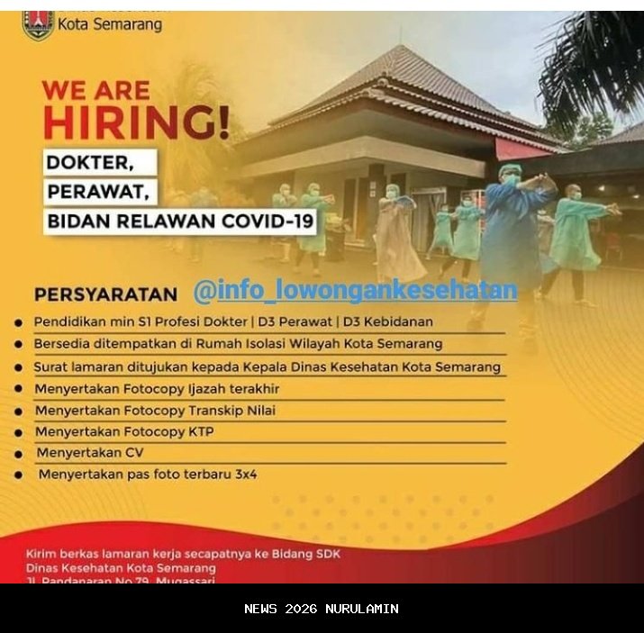 Tenaga Kesehatan Bukan Relawan Tetap